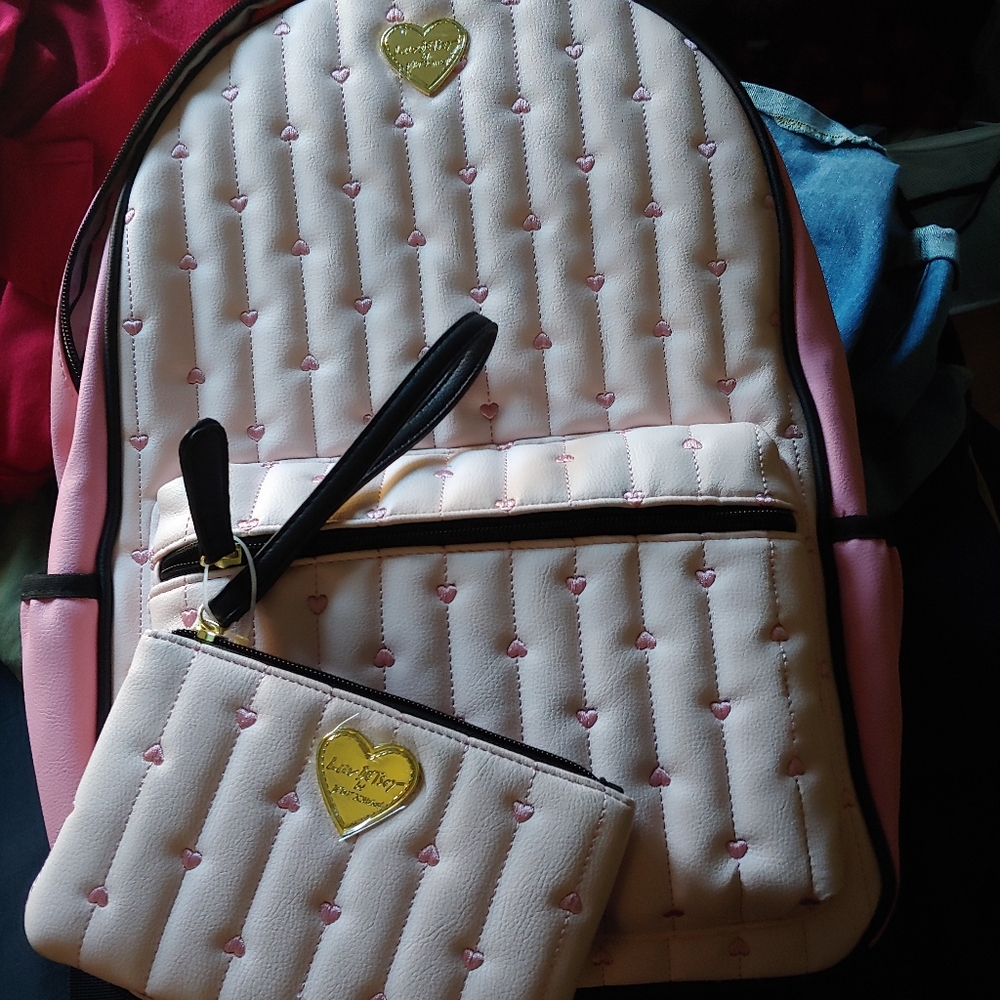 NWT Betsey Johnson full size back pack